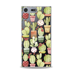 Lex Altern TPU Silicone Sony Xperia Case Funny Cactus Theme