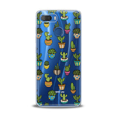 Lex Altern TPU Silicone Lenovo Case Painted Cactuses