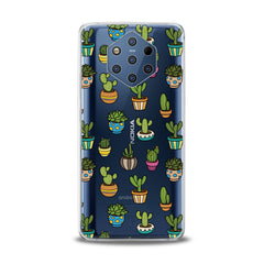 Lex Altern TPU Silicone Nokia Case Painted Cactuses