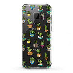 Lex Altern TPU Silicone Samsung Galaxy Case Painted Cactuses