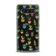 Lex Altern TPU Silicone LG Case Painted Cactuses