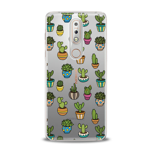 Lex Altern Painted Cactuses Nokia Case