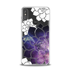 Lex Altern TPU Silicone Motorola Case Abstract Flowers