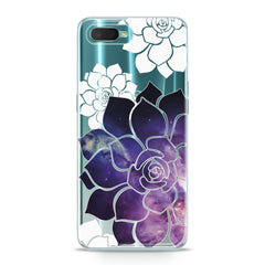 Lex Altern TPU Silicone Oppo Case Abstract Flowers