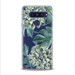 Lex Altern TPU Silicone LG Case Green Leaves Bloom