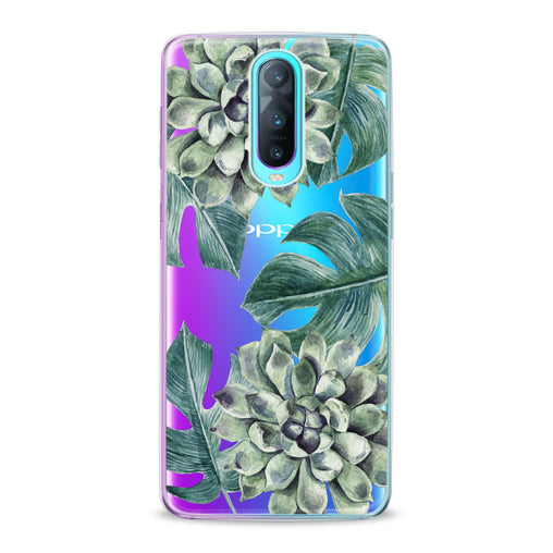 Lex Altern Green Leaves Bloom Oppo Case