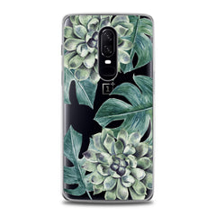 Lex Altern TPU Silicone OnePlus Case Green Leaves Bloom