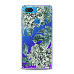 Lex Altern TPU Silicone Xiaomi Redmi Mi Case Green Leaves Bloom