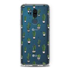 Lex Altern TPU Silicone LG Case Simple Green Cactus