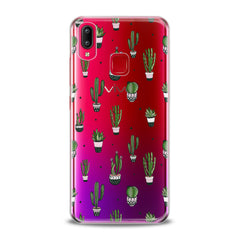 Lex Altern TPU Silicone VIVO Case Simple Green Cactus