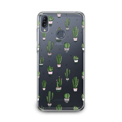 Lex Altern TPU Silicone Asus Zenfone Case Simple Green Cactus