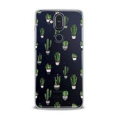 Lex Altern TPU Silicone Nokia Case Simple Green Cactus