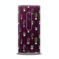 Lex Altern TPU Silicone Sony Xperia Case Simple Green Cactus