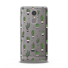 Lex Altern TPU Silicone Lenovo Case Simple Green Cactus