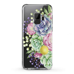 Lex Altern TPU Silicone Samsung Galaxy Case Colorful Flowers