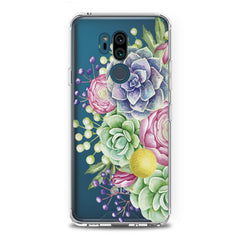 Lex Altern TPU Silicone LG Case Colorful Flowers