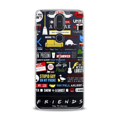 Lex Altern TPU Silicone Nokia Case Friends Quotes