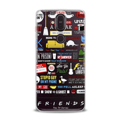 Lex Altern TPU Silicone Nokia Case Friends Quotes