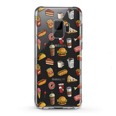 Lex Altern TPU Silicone Samsung Galaxy Case Tasty Food Pattern