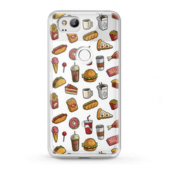 Lex Altern Google Pixel Case Tasty Food Pattern