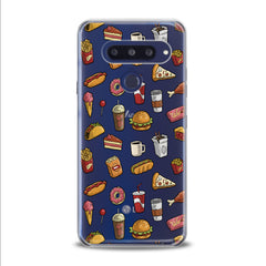 Lex Altern TPU Silicone LG Case Tasty Food Pattern