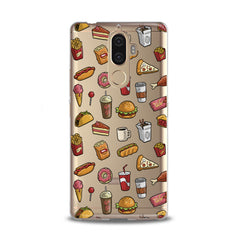 Lex Altern Tasty Food Pattern Lenovo Case