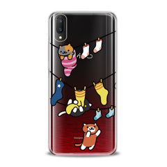 Lex Altern TPU Silicone VIVO Case Cute Kitties