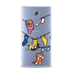 Lex Altern TPU Silicone Sony Xperia Case Cute Kitties