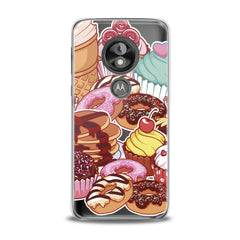 Lex Altern TPU Silicone Motorola Case Sweet Donut