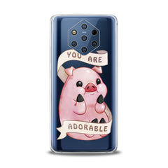 Lex Altern TPU Silicone Nokia Case Cute Pink Pig