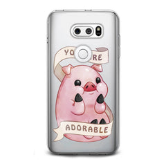 Lex Altern Cute Pink Pig LG Case