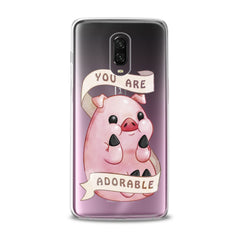 Lex Altern TPU Silicone OnePlus Case Cute Pink Pig