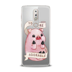 Lex Altern Cute Pink Pig Nokia Case