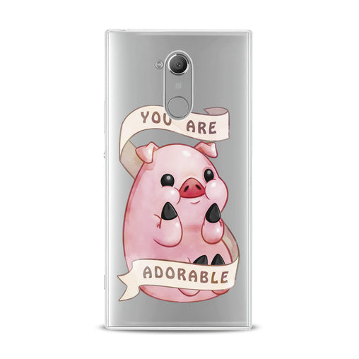 Lex Altern Cute Pink Pig Sony Xperia Case