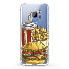 Lex Altern TPU Silicone Samsung Galaxy Case Tasty Burger