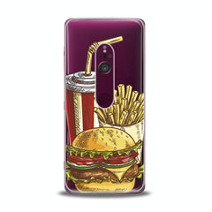 Lex Altern TPU Silicone Sony Xperia Case Tasty Burger