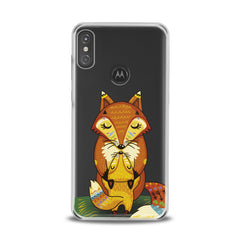 Lex Altern TPU Silicone Motorola Case Fox Love