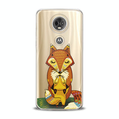 Lex Altern TPU Silicone Motorola Case Fox Love