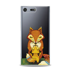 Lex Altern TPU Silicone Sony Xperia Case Fox Love