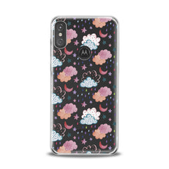 Lex Altern TPU Silicone Motorola Case Cute Clouds