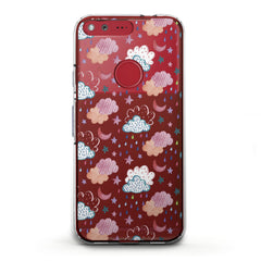 Lex Altern TPU Silicone Google Pixel Case Cute Clouds