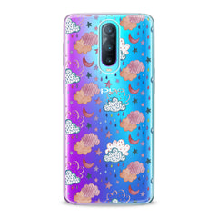 Lex Altern TPU Silicone Oppo Case Cute Clouds