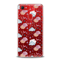 Lex Altern TPU Silicone Oppo Case Cute Clouds