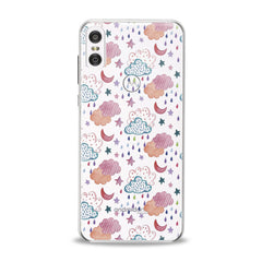 Lex Altern TPU Silicone Motorola Case Cute Clouds