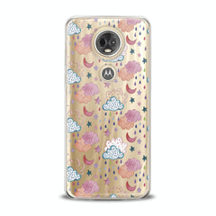 Lex Altern TPU Silicone Motorola Case Cute Clouds