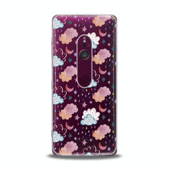 Lex Altern TPU Silicone Sony Xperia Case Cute Clouds