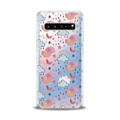 Lex Altern TPU Silicone Samsung Galaxy Case Cute Clouds