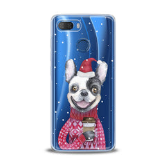 Lex Altern TPU Silicone Lenovo Case Happy Dog Santa