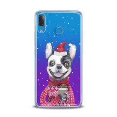 Lex Altern TPU Silicone Lenovo Case Happy Dog Santa