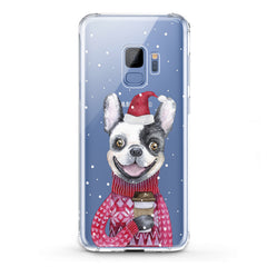 Lex Altern TPU Silicone Samsung Galaxy Case Happy Dog Santa